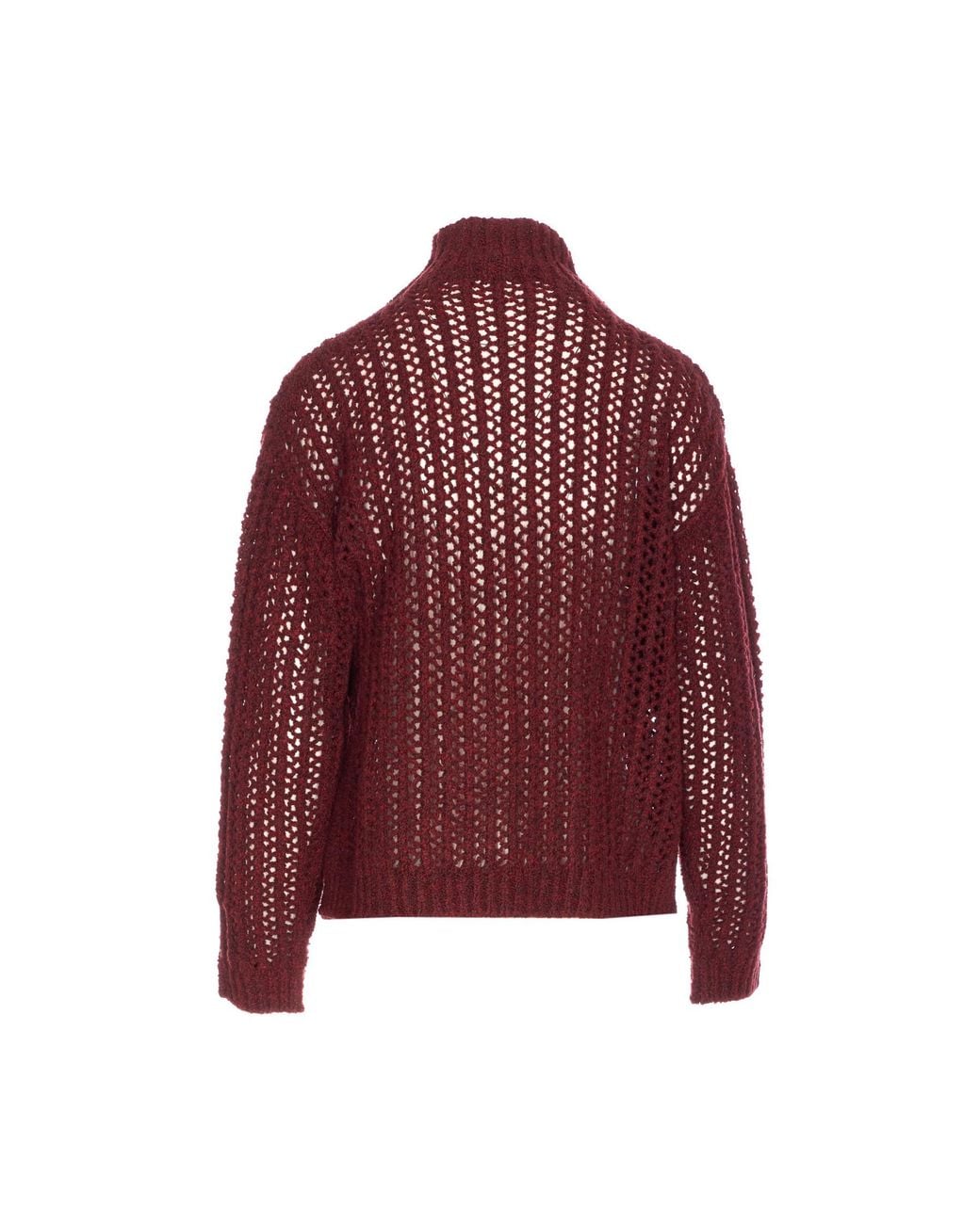 Max Mara Red Quaglia Sweater