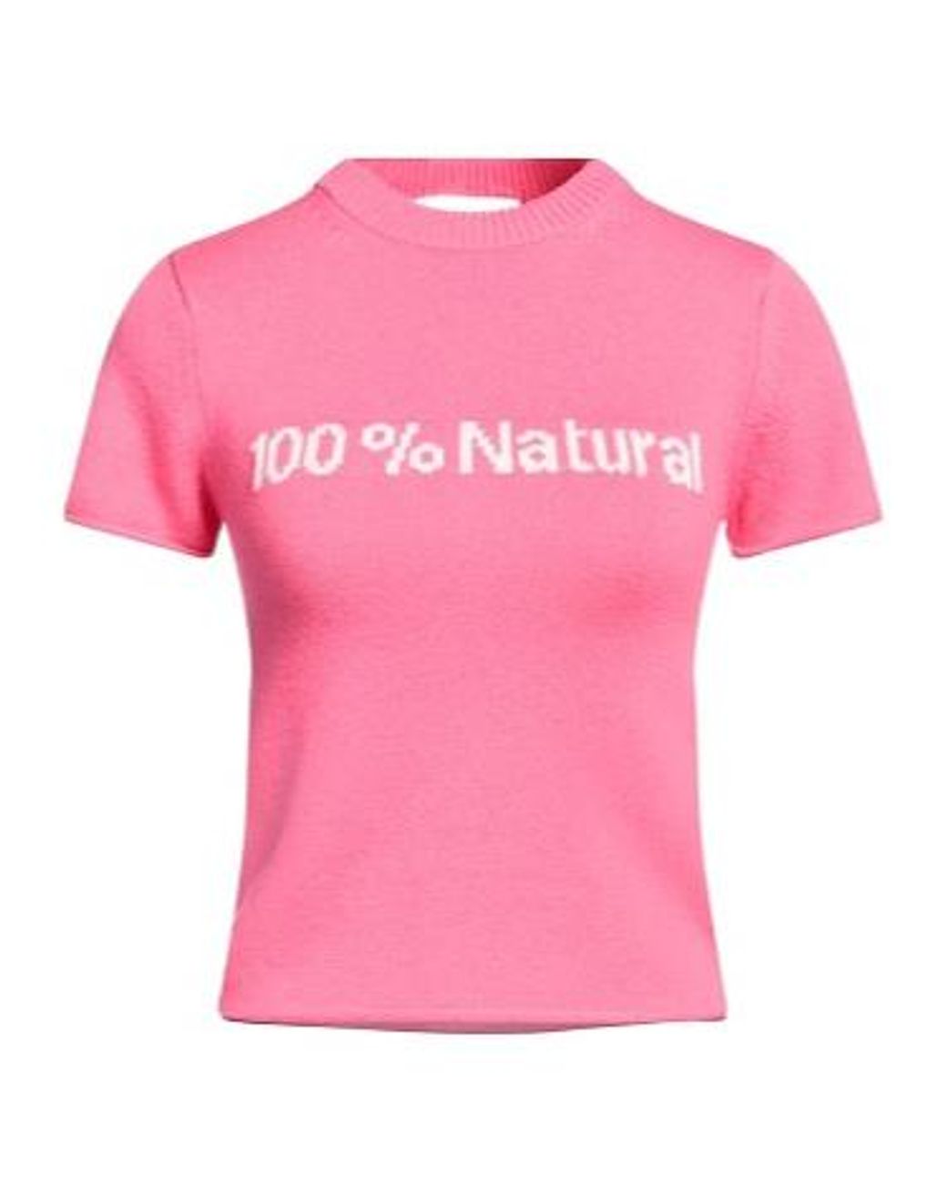 Sportmax Pink Short-Sleeved Knitwear