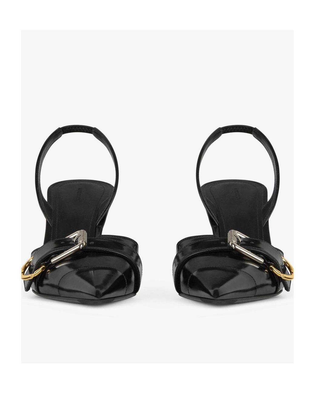 Givenchy Black Voyou Slingback Pumps