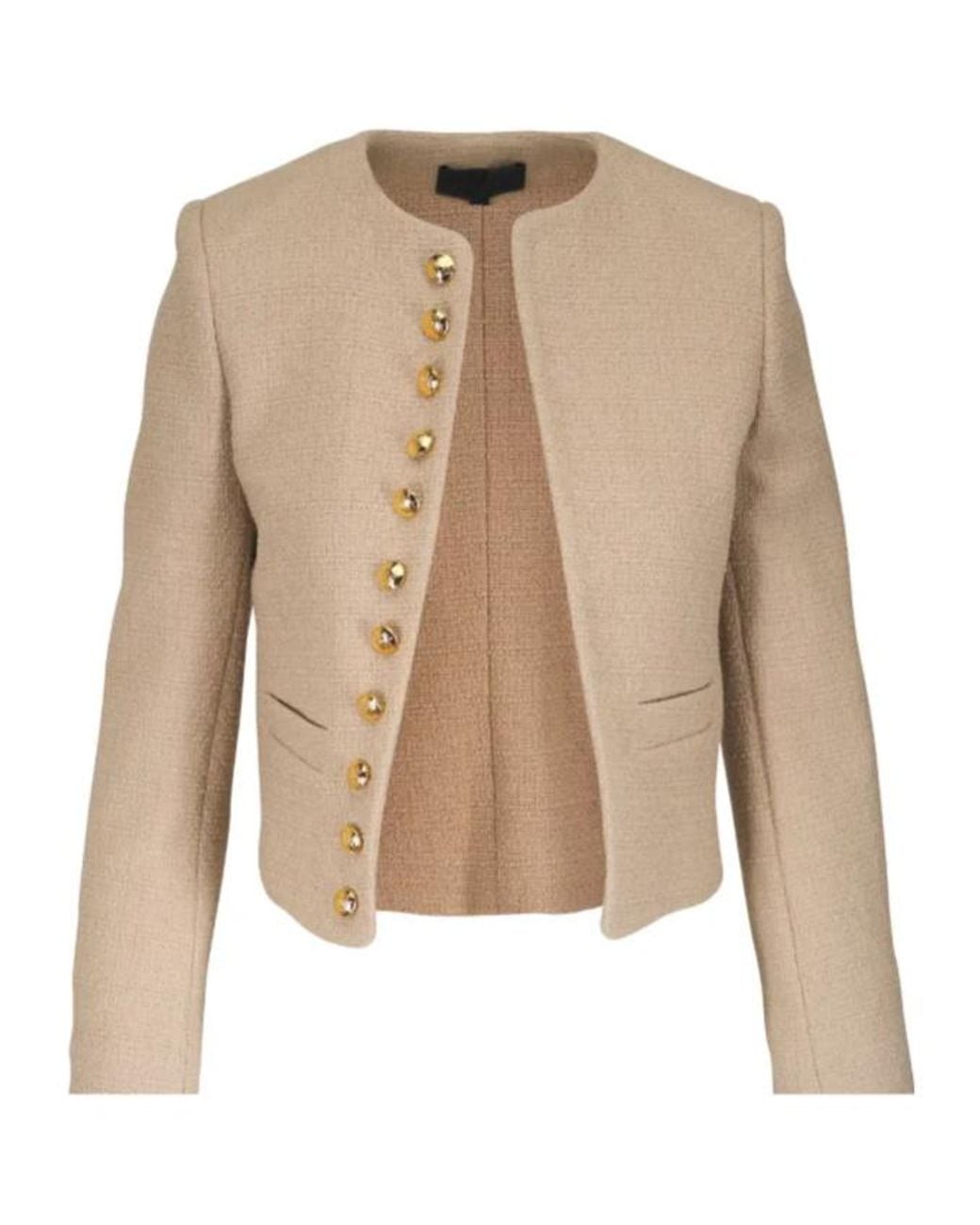 Nili Lotan Natural Tweed Jacket