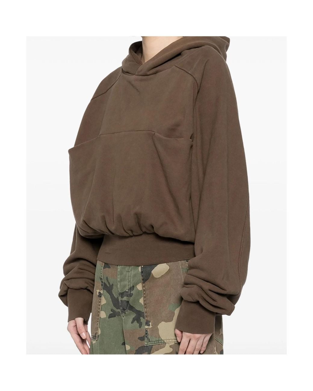 Entire studios Brown Double Double Hoodie