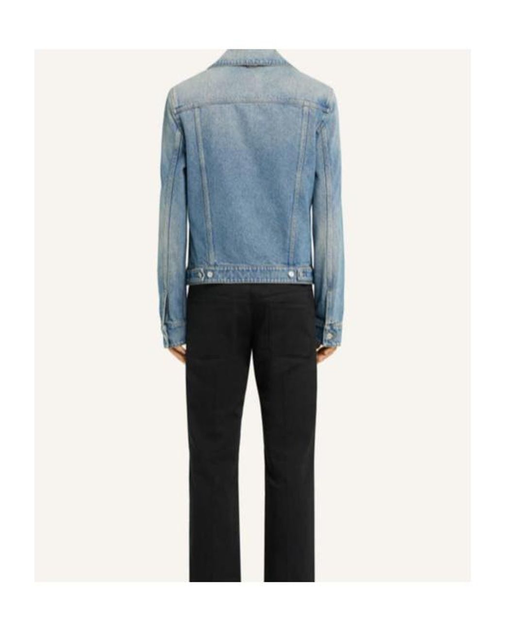 Courreges Blue Denim Jacket for men