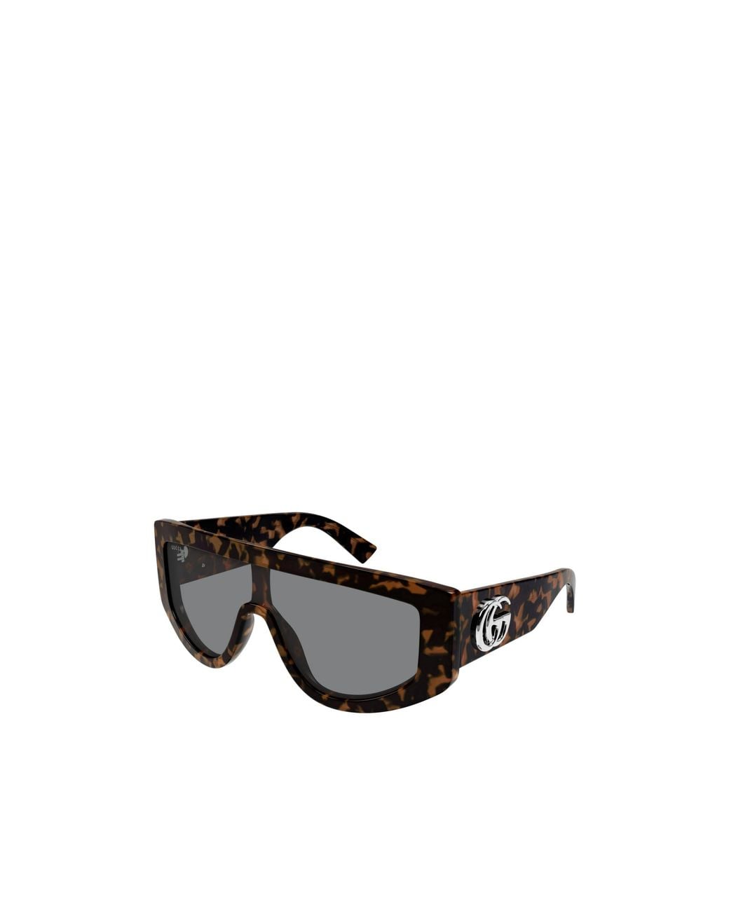 Gucci Black Eyewear Rectangular Frame Sunglasses