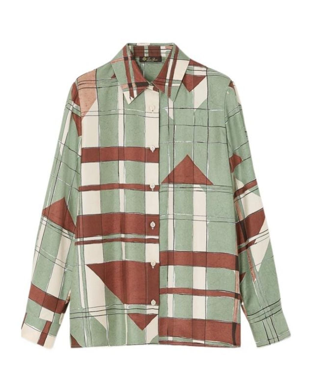 Loro Piana Green Clarissa Shirt