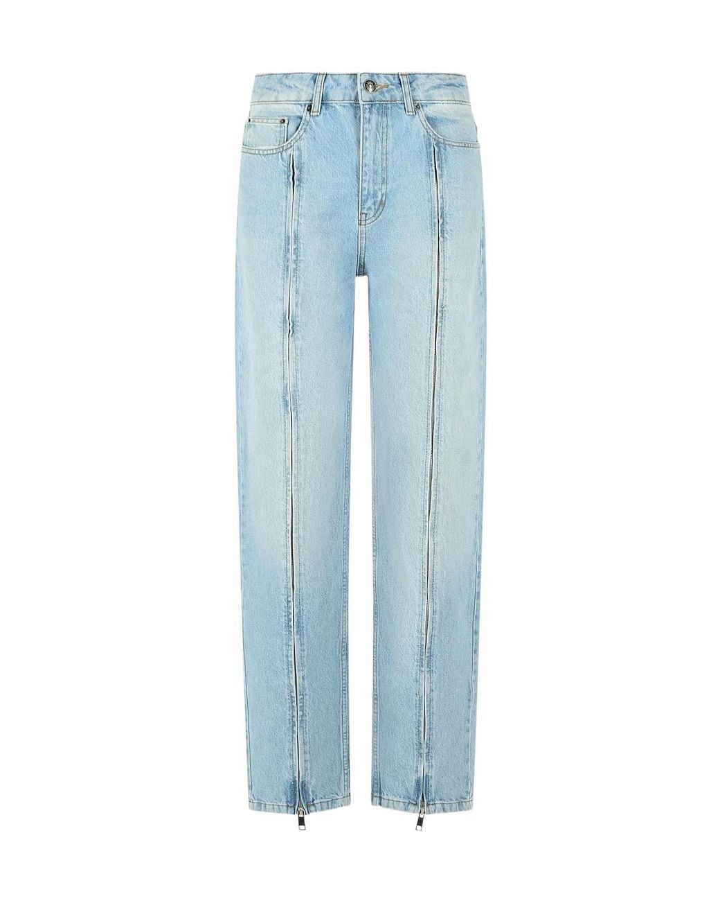 ROTATE BIRGER CHRISTENSEN Blue Light Denim Jeans