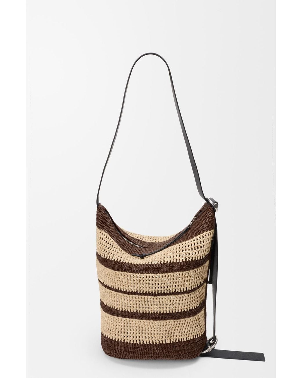 Loewe Brown Loop Bucket Bag for men