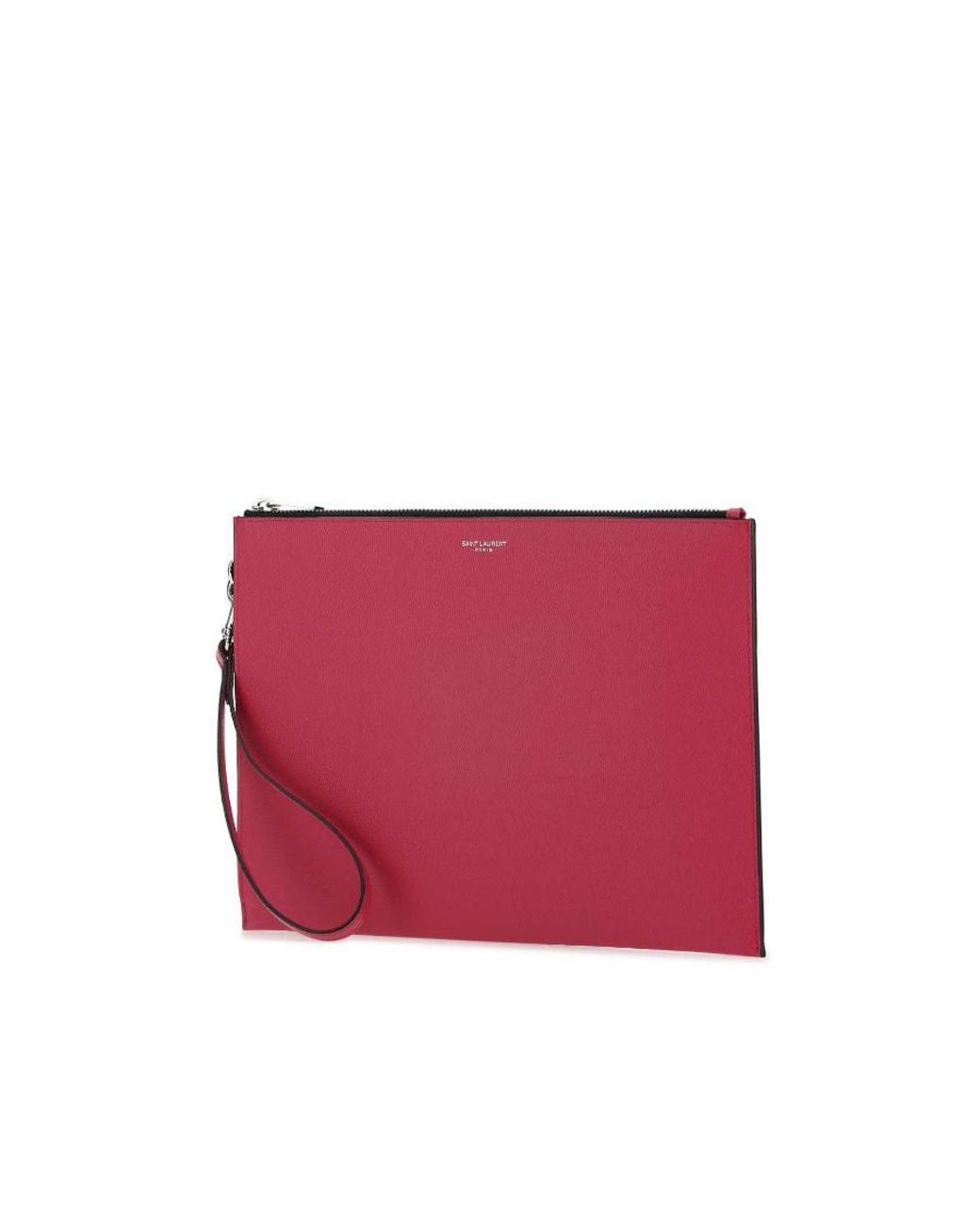 Saint Laurent Red Zipped Tablet Holder for men