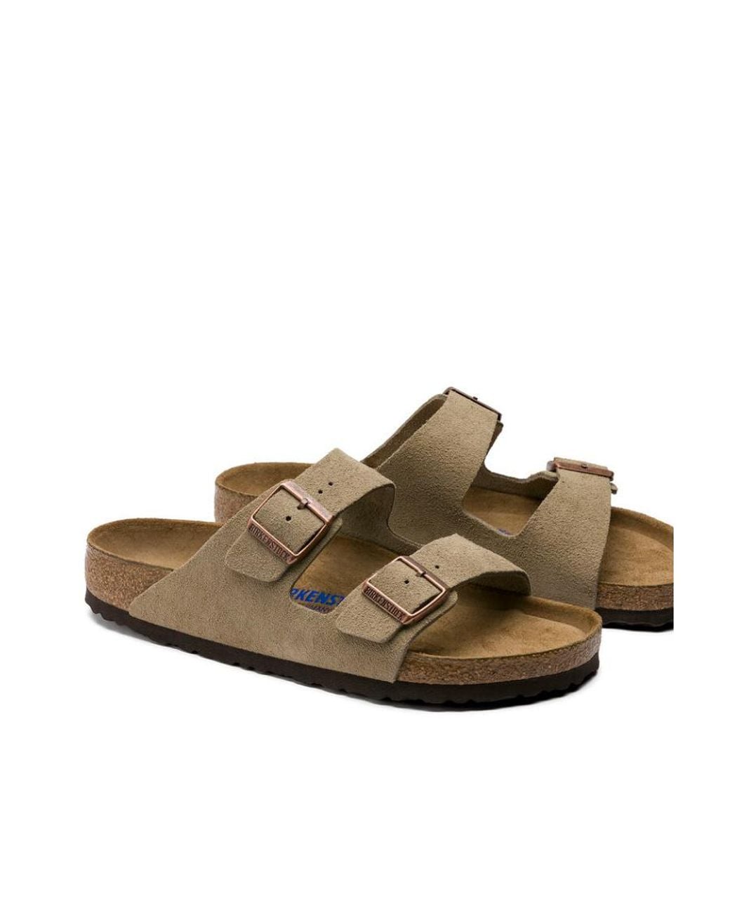 Birkenstock Green Arizona Soft Footbed Sandals
