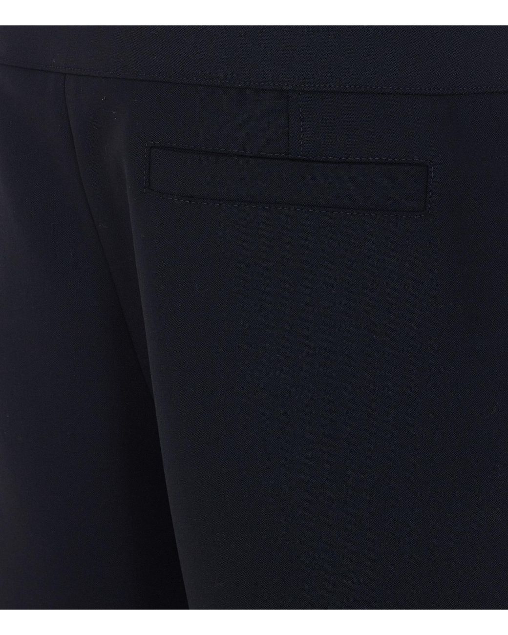 Courreges Blue Courrèges Heritage Cropped Bootcut Pants
