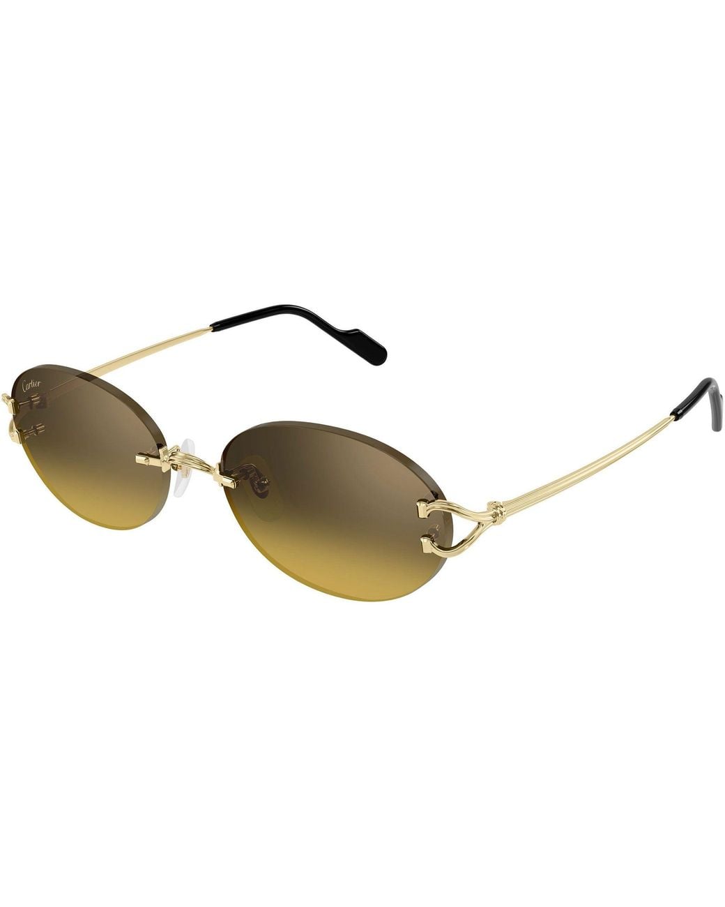 Cartier Multicolor Round Frame Sunglasses for men