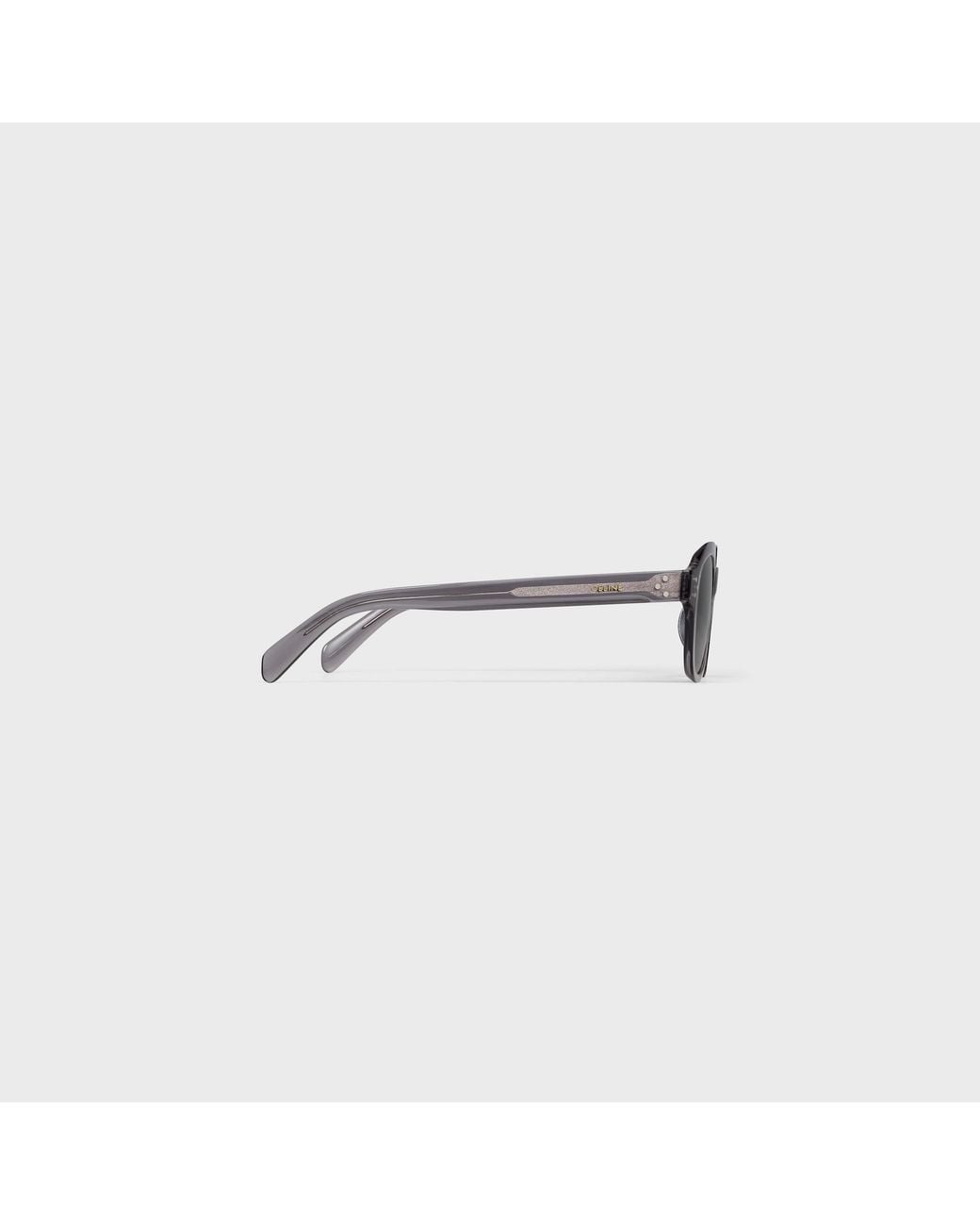 Céline White Frame 60 Sunglasses for men
