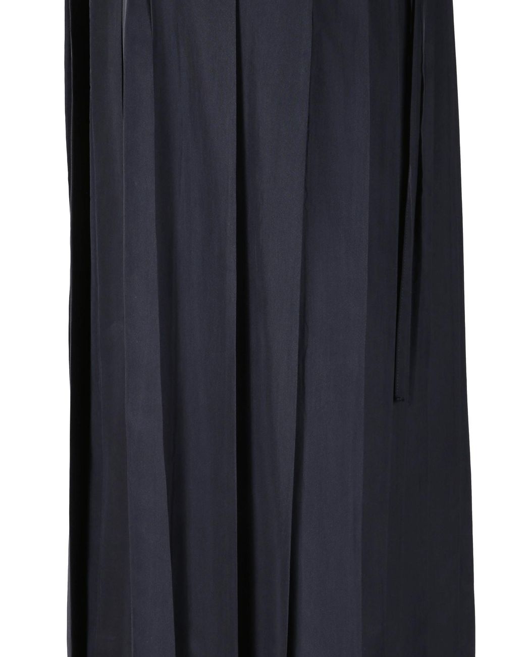 Prada Blue Drawstring Pleated Skirt