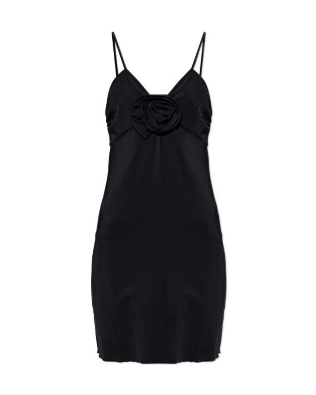 Moschino Black Beach Dress With Straps