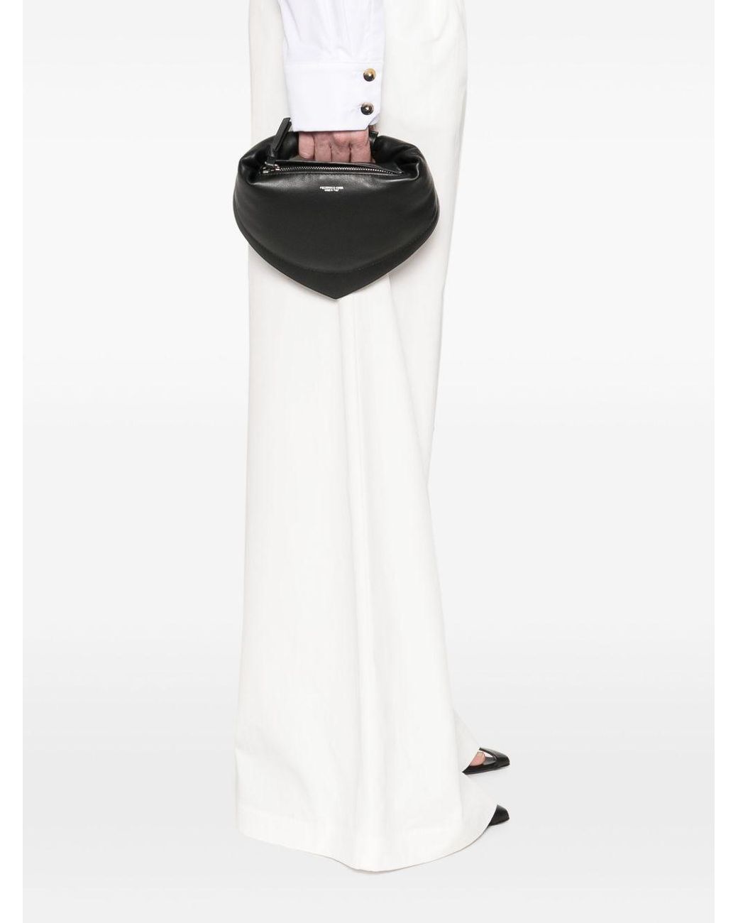 FEDERICO CINA Black Tortellino Shoulder Bag