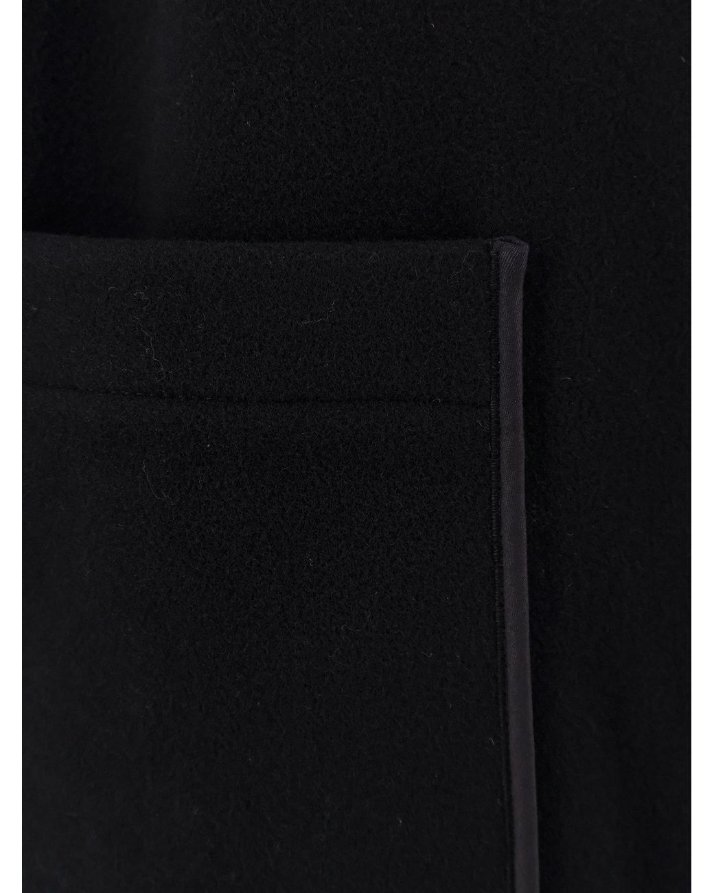 Totême Black Totême Pocket Detailed Zip-Up Jacket