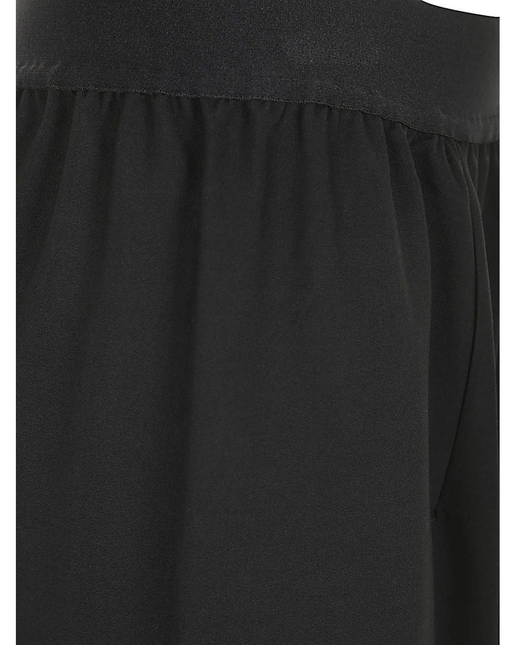 Maria Calderara Black Wide Leg Pants