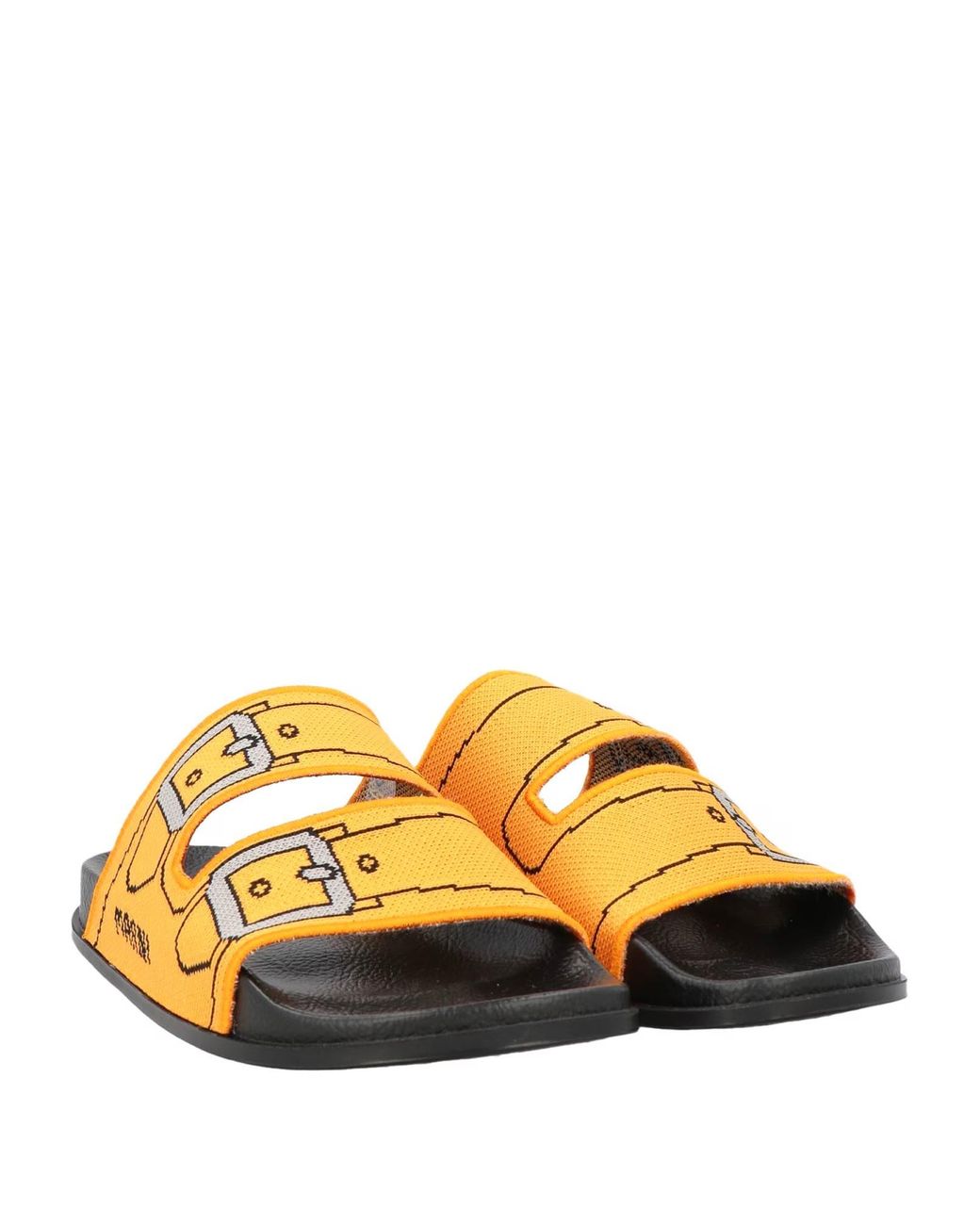Marni Yellow Stylish Round-Toe Colorful Slippers