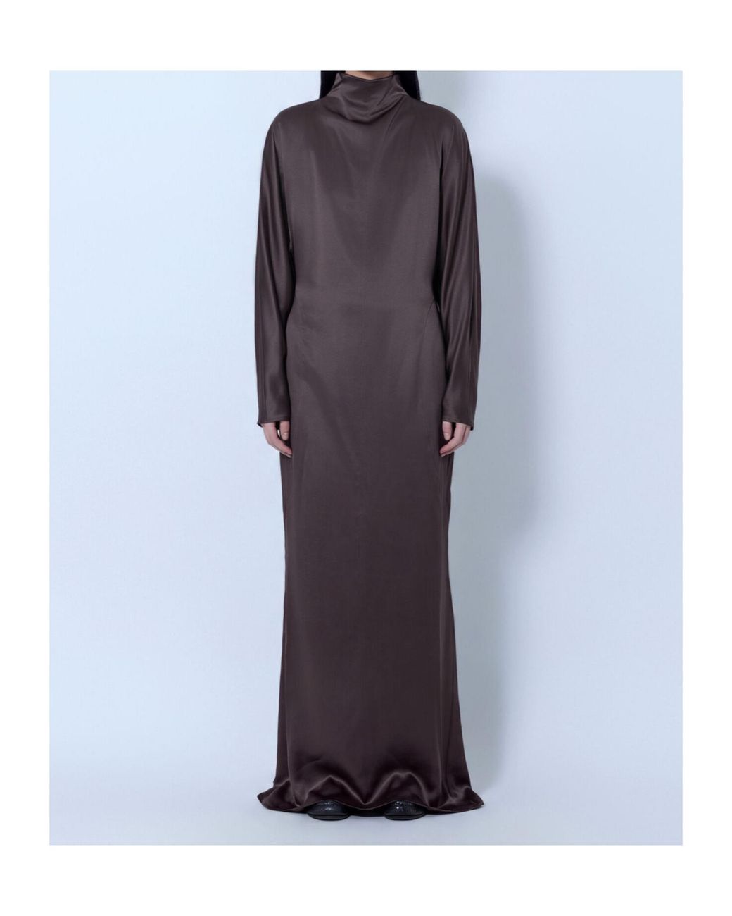Max Mara Brown Spuma Long Dress