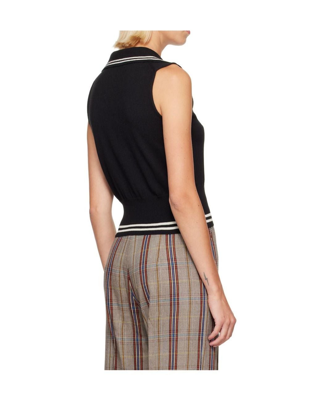 Vivienne Westwood Black Doubletake Top