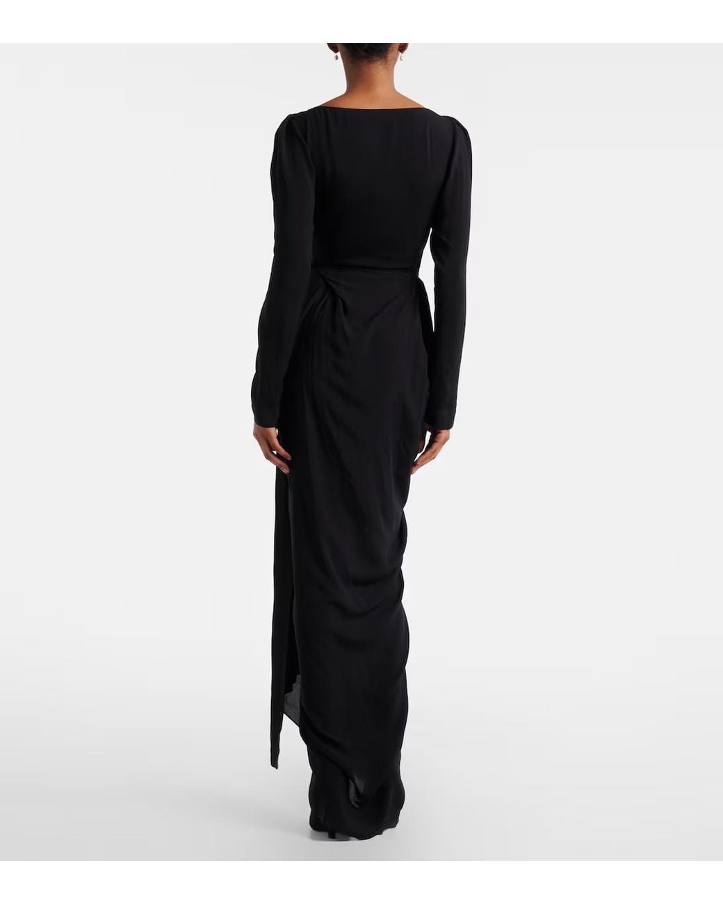 Vivienne Westwood Black Kendall Wrap Dress
