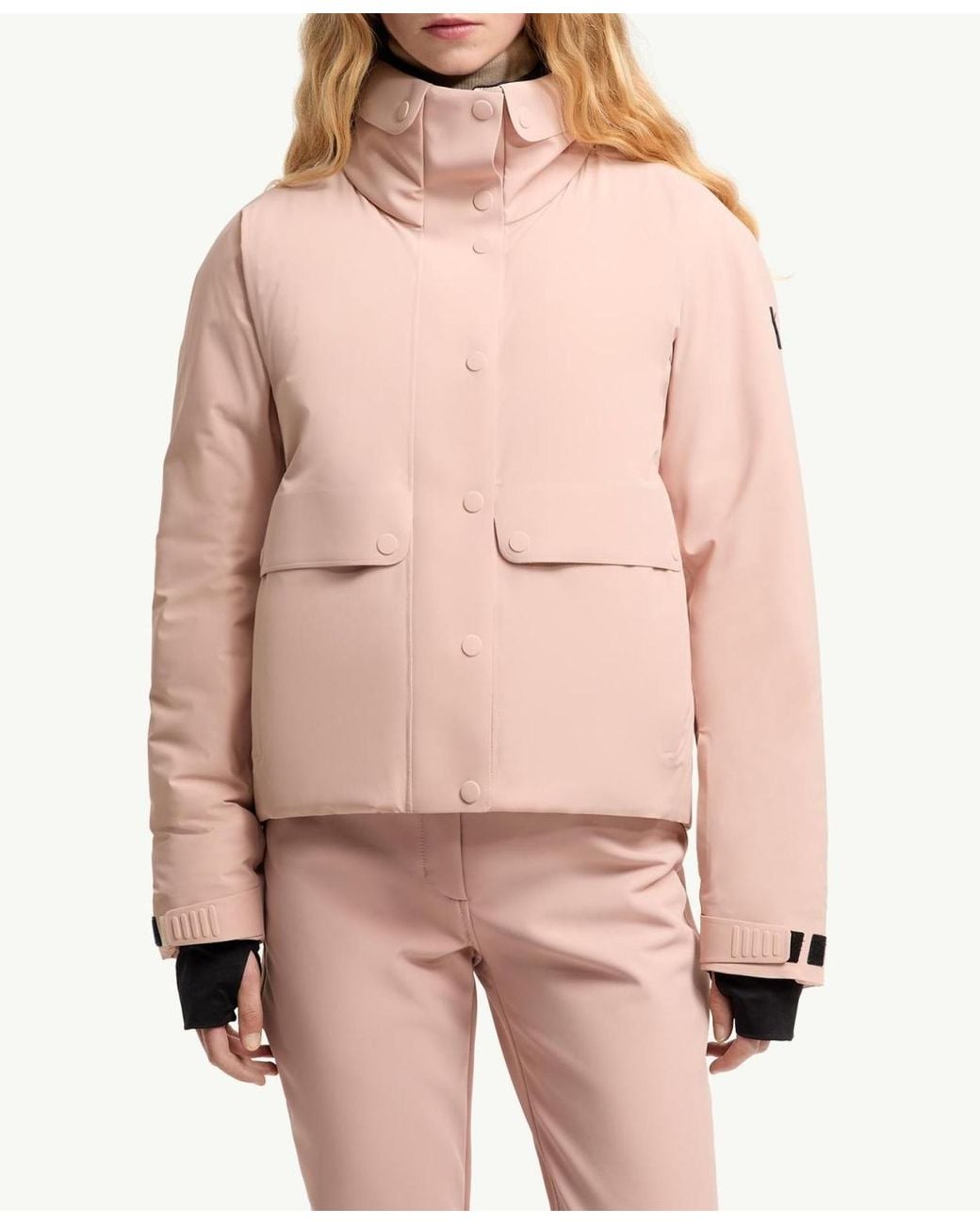 Moncler Pink Grenoble High Performance Ski Jacket