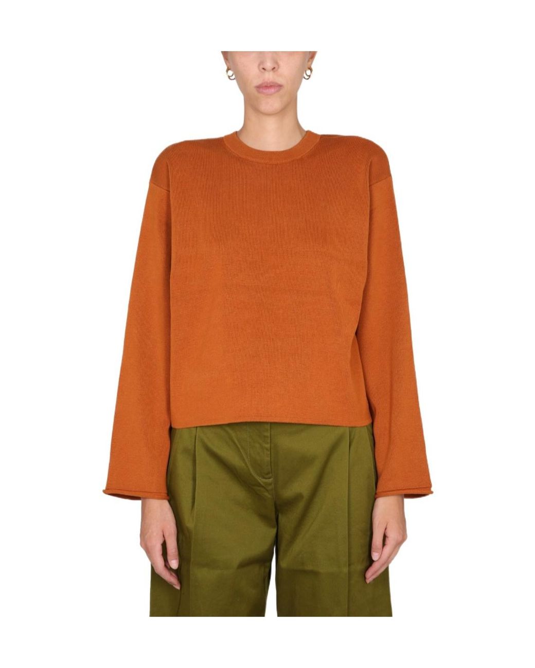 Proenza Schouler Brown Label Crewneck Knitted Jumper