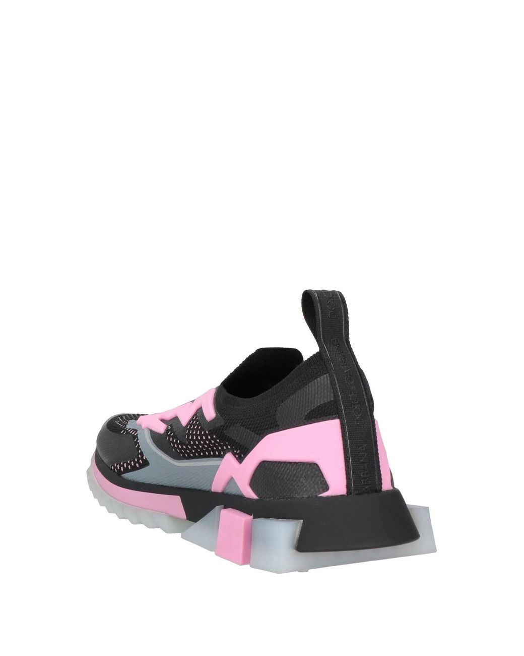 Dolce & Gabbana Black Two-Tone Spliced Sneakers