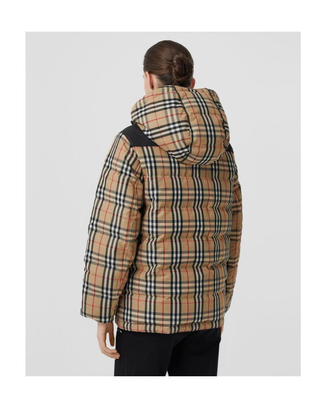 Burberry Multicolor Vintage Check Padded Jacket