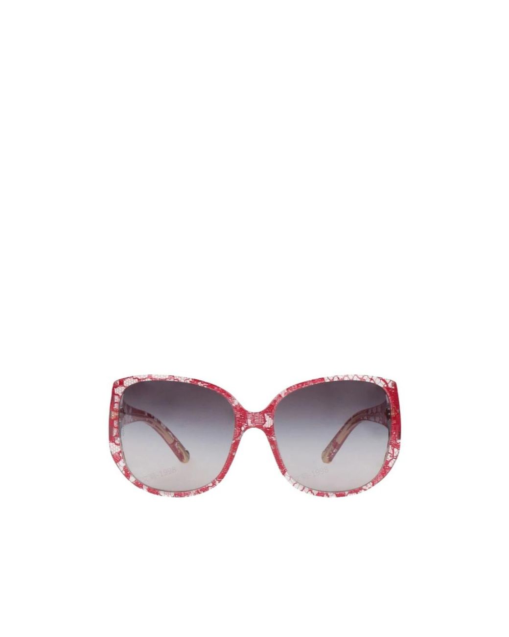 Dolce & Gabbana Purple Rectangular Sunglasses