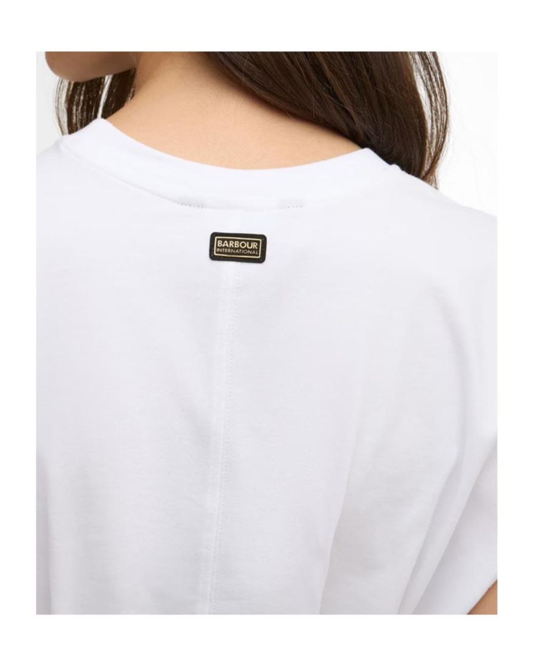 Barbour White Belted T-Shirt