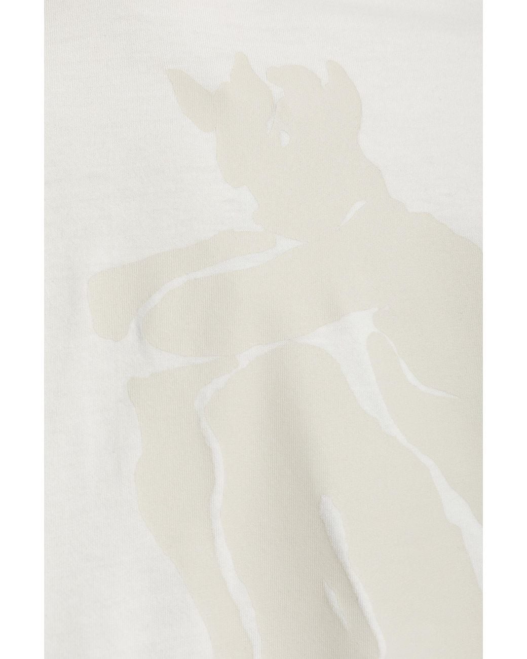 Palm Angels White Short-Sleeved T-Shirt for men