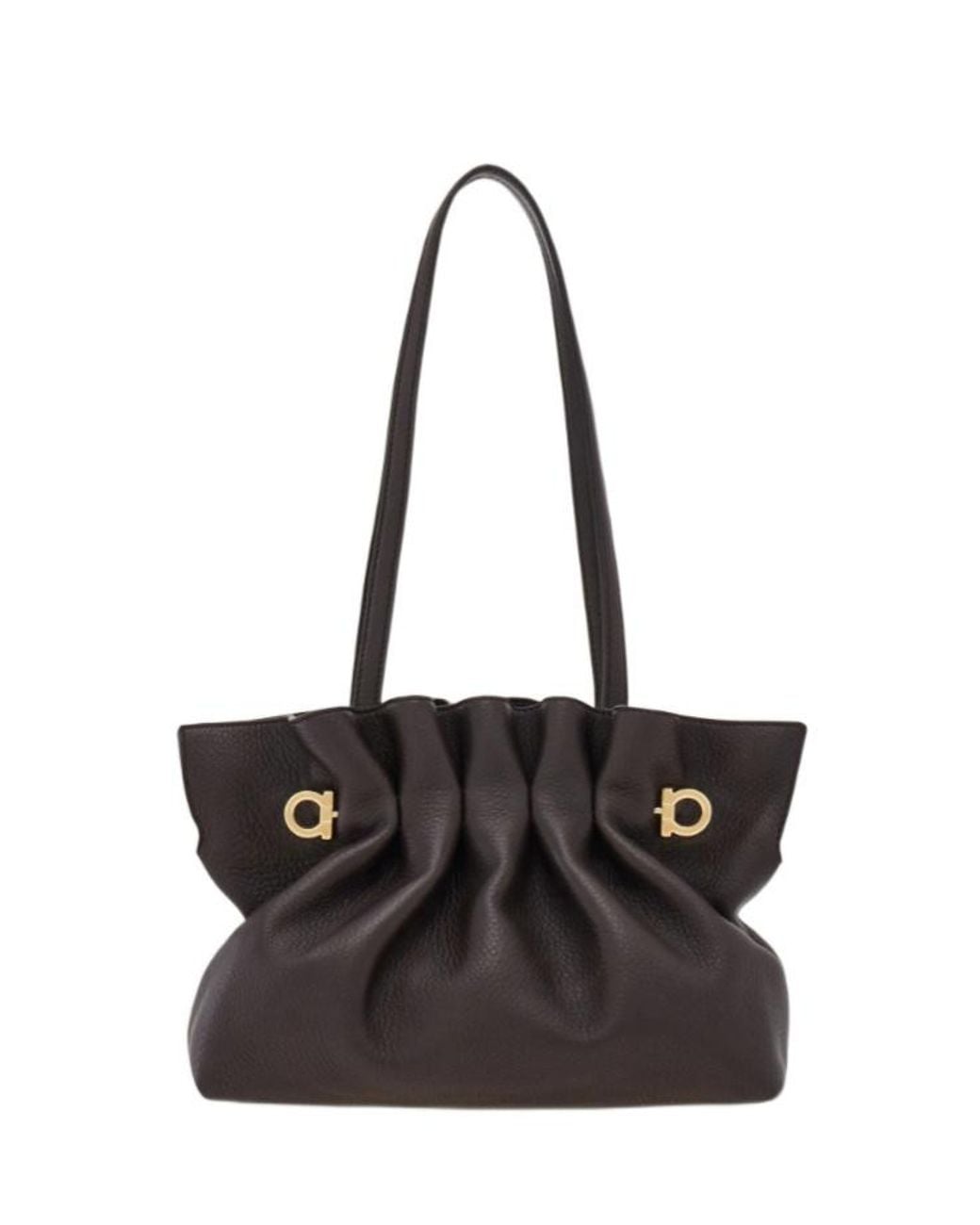Ferragamo Black Ferragamo Soft-Bag (S)