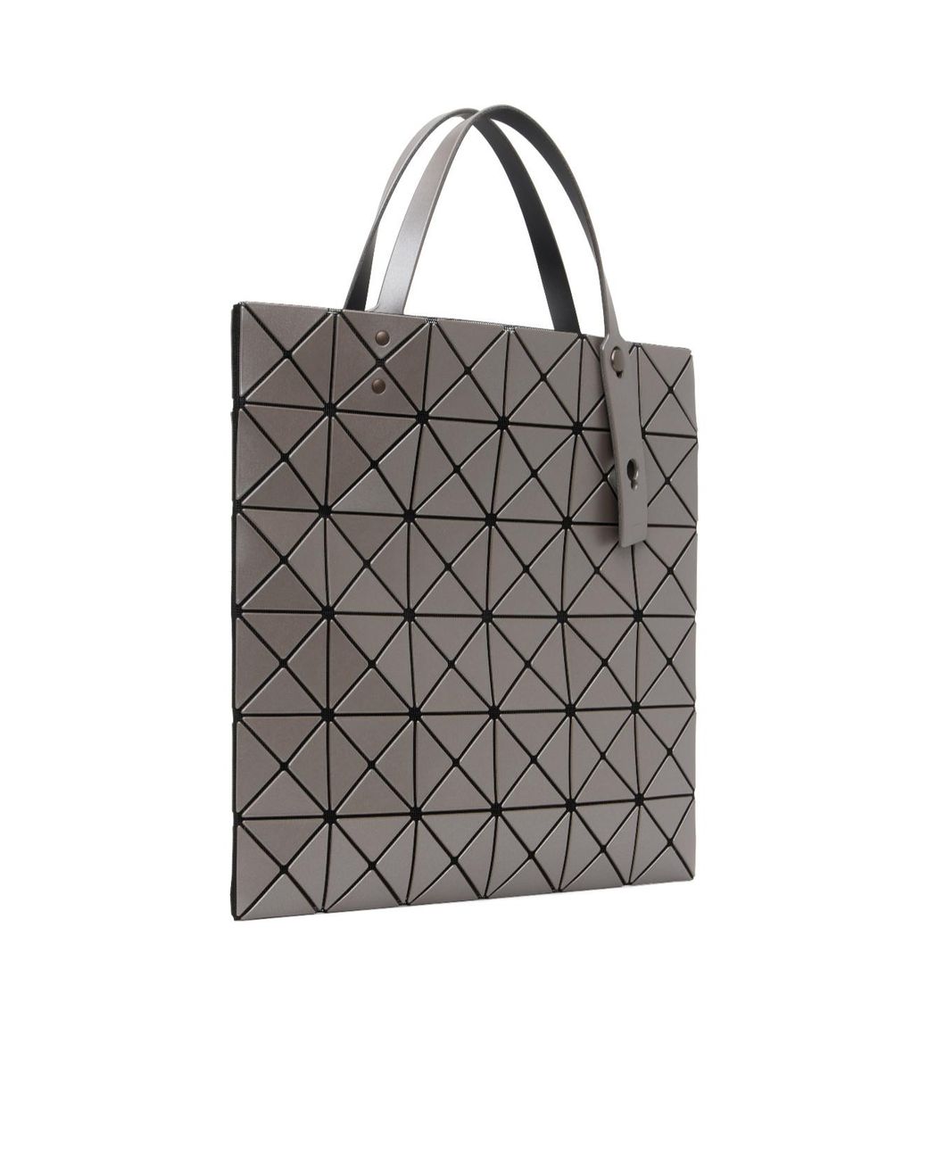 Issey Miyake Gray Lucent Metallic Tote Bag