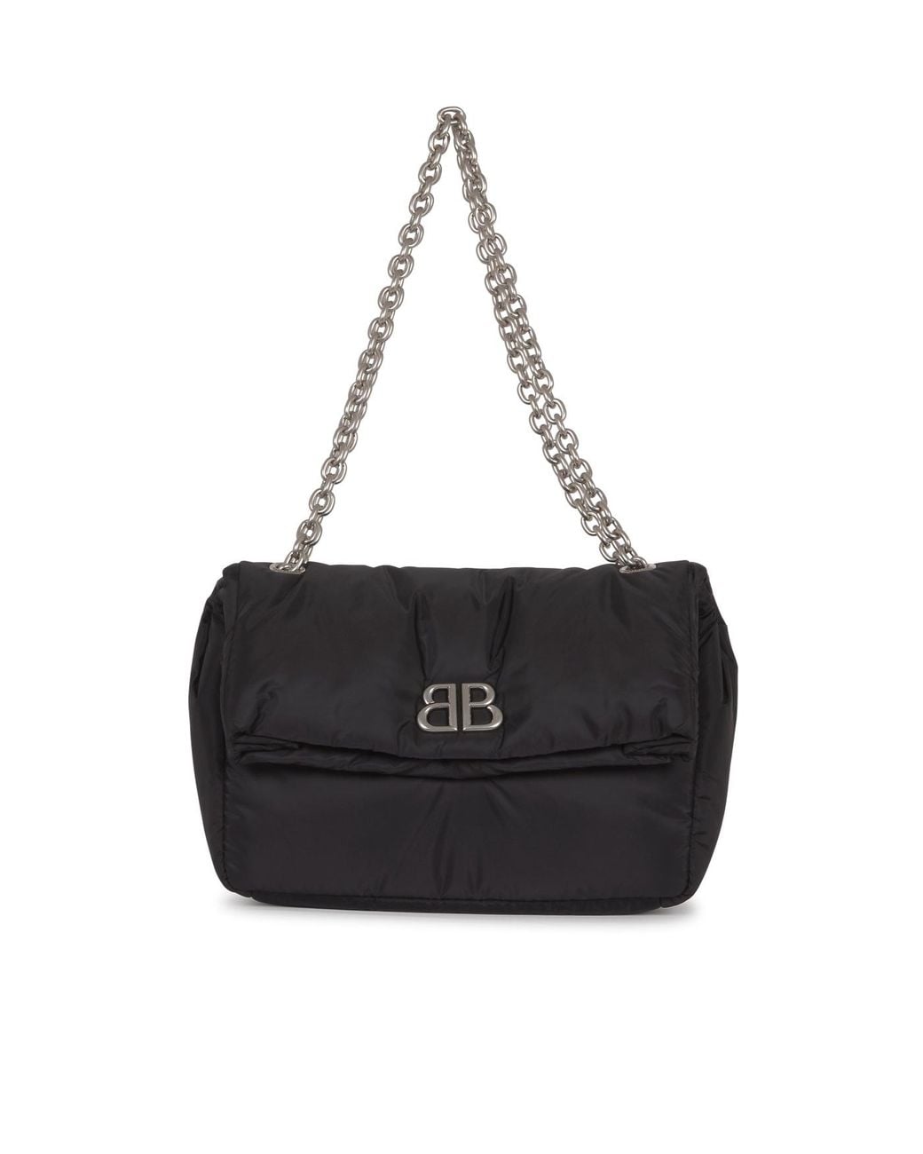 Balenciaga Black Monaco Small Chain Bag