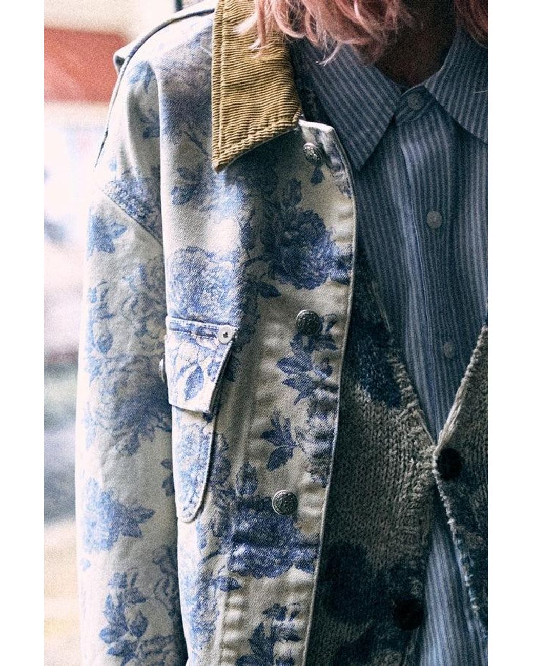 R13 Gray Casual Work Jacket
