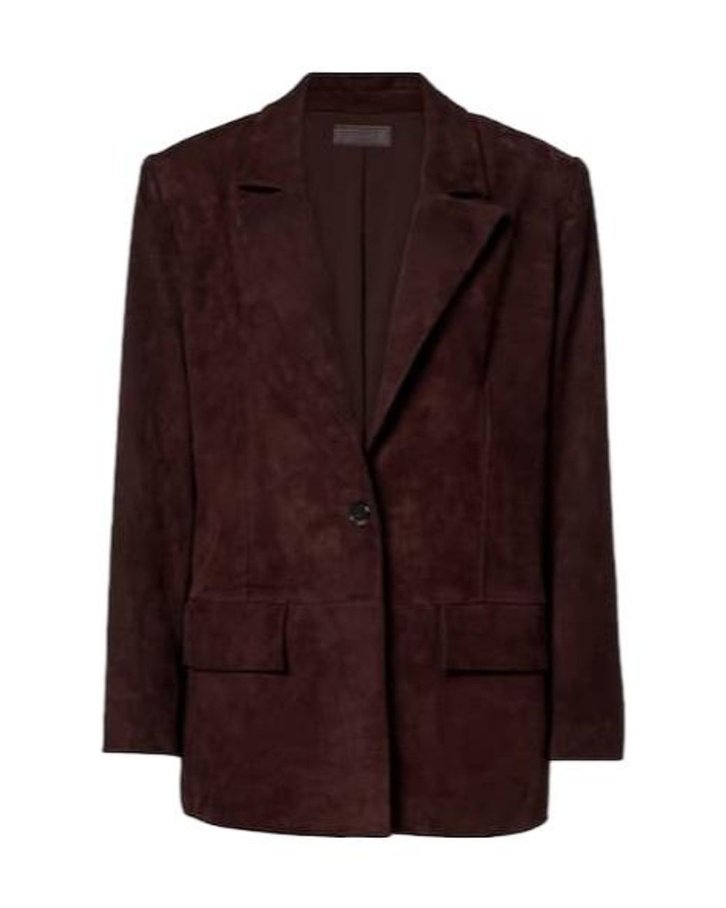 Stouls Purple Suede Blazer