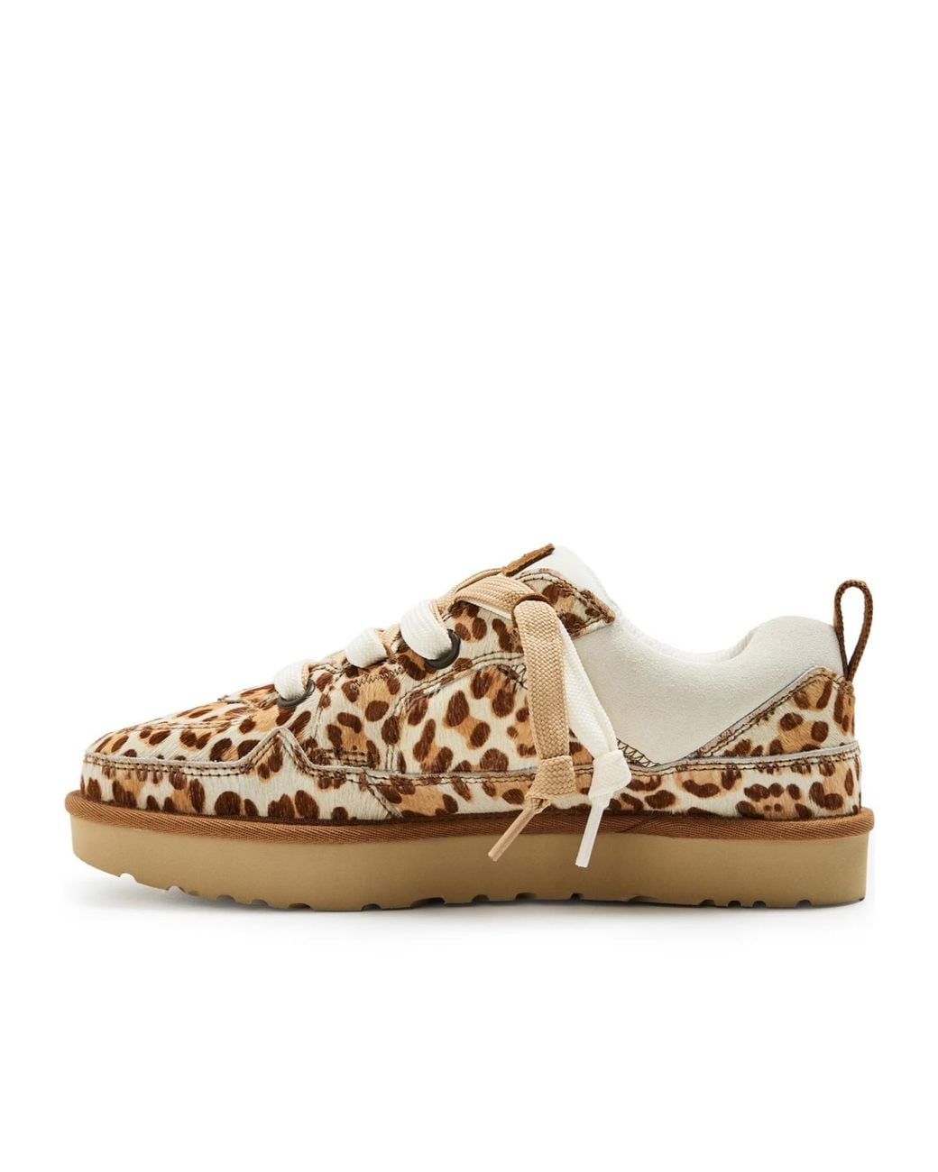 Ugg Brown Logo Low-Top Sneakers