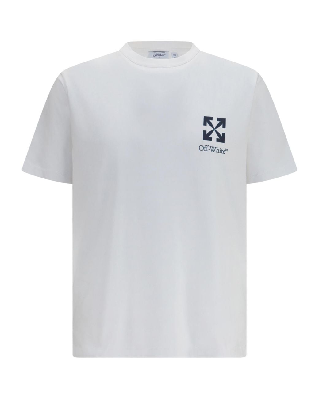 Off-White c/o Virgil Abloh White Small Arrow Logo T-Shirt for men