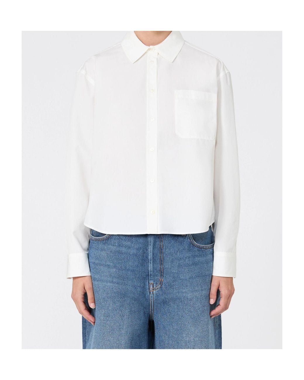 Weekend by Maxmara White Panetto Button-Up Shirt