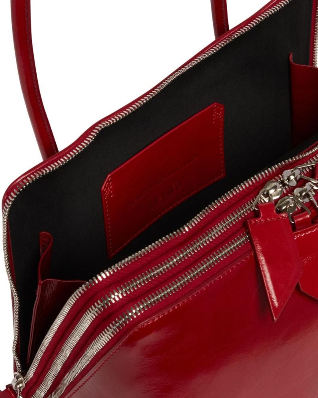 The Attico Red The Laltra Di Milano Shoulder Bag