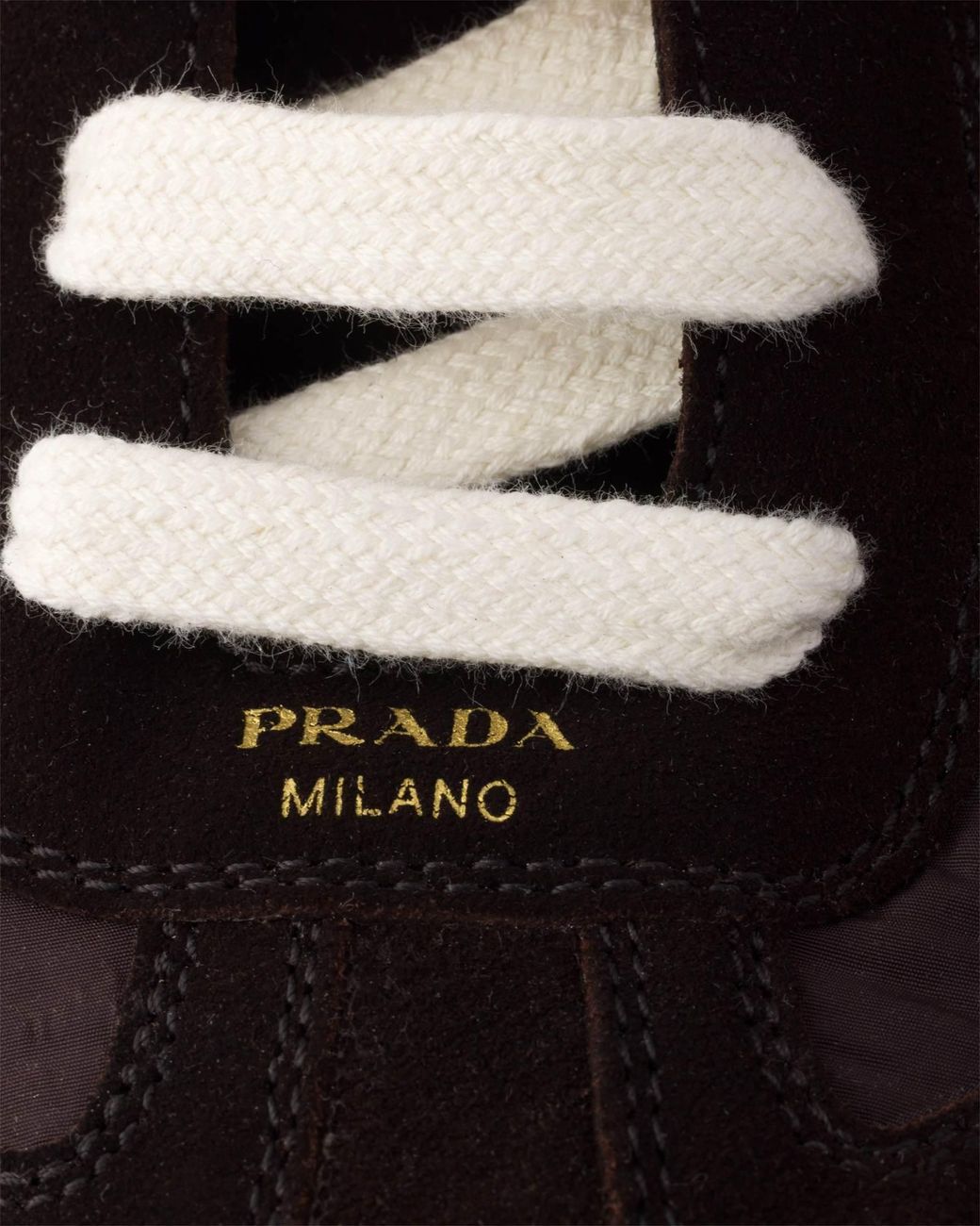 Prada Brown Suede-Re-Nylon Montecarlo Re-Edition 2005 Sneakers