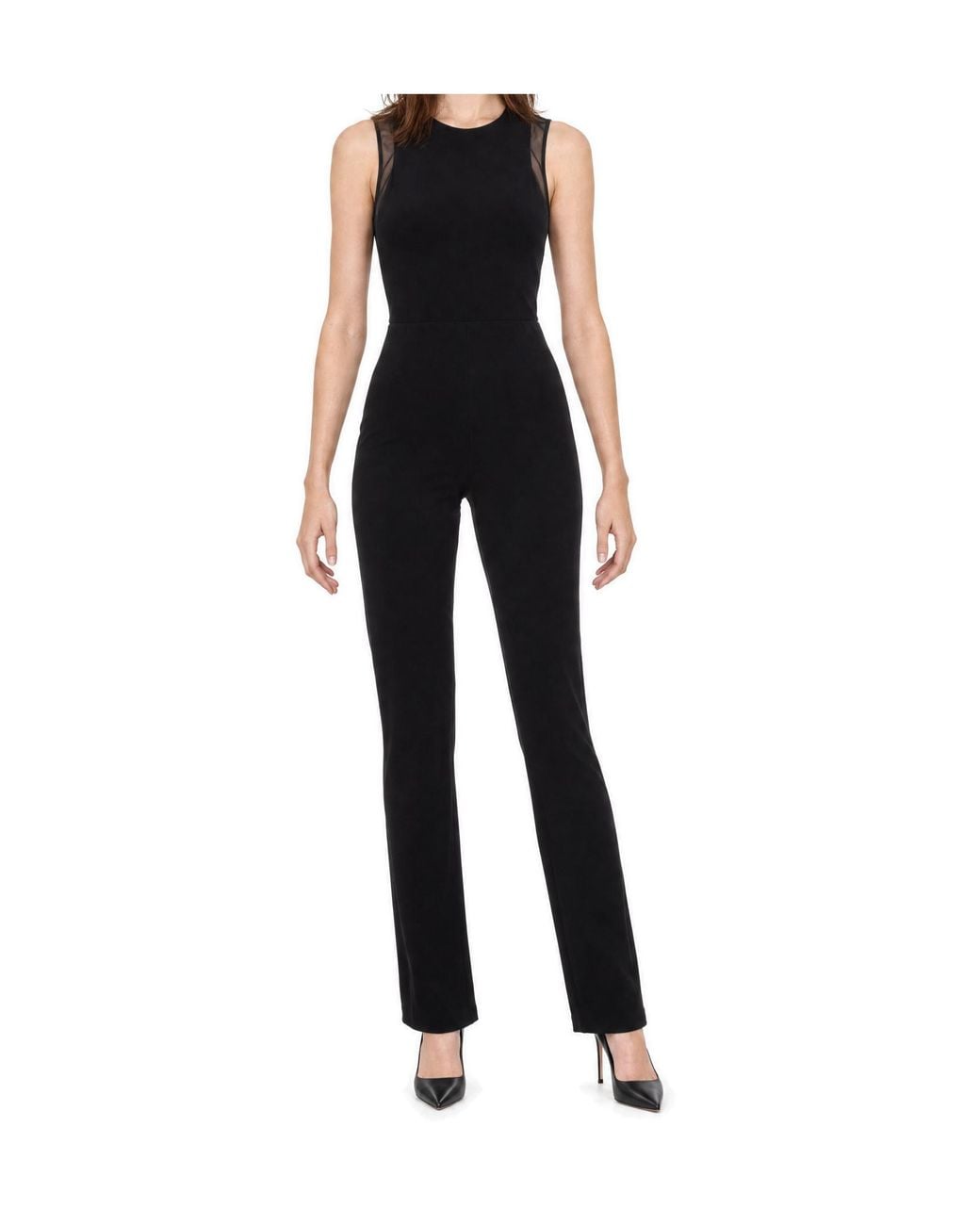 Patrizia Pepe Black Sleeveless Jumpsuit