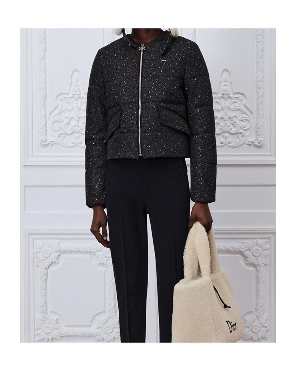 Dior Black Alps Puffer Jacket