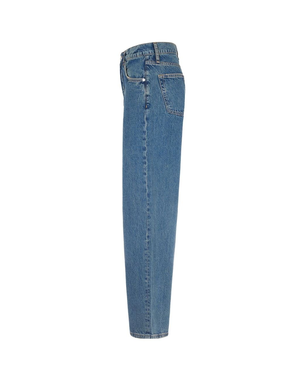 Anine Bing Blue Straight Jeans