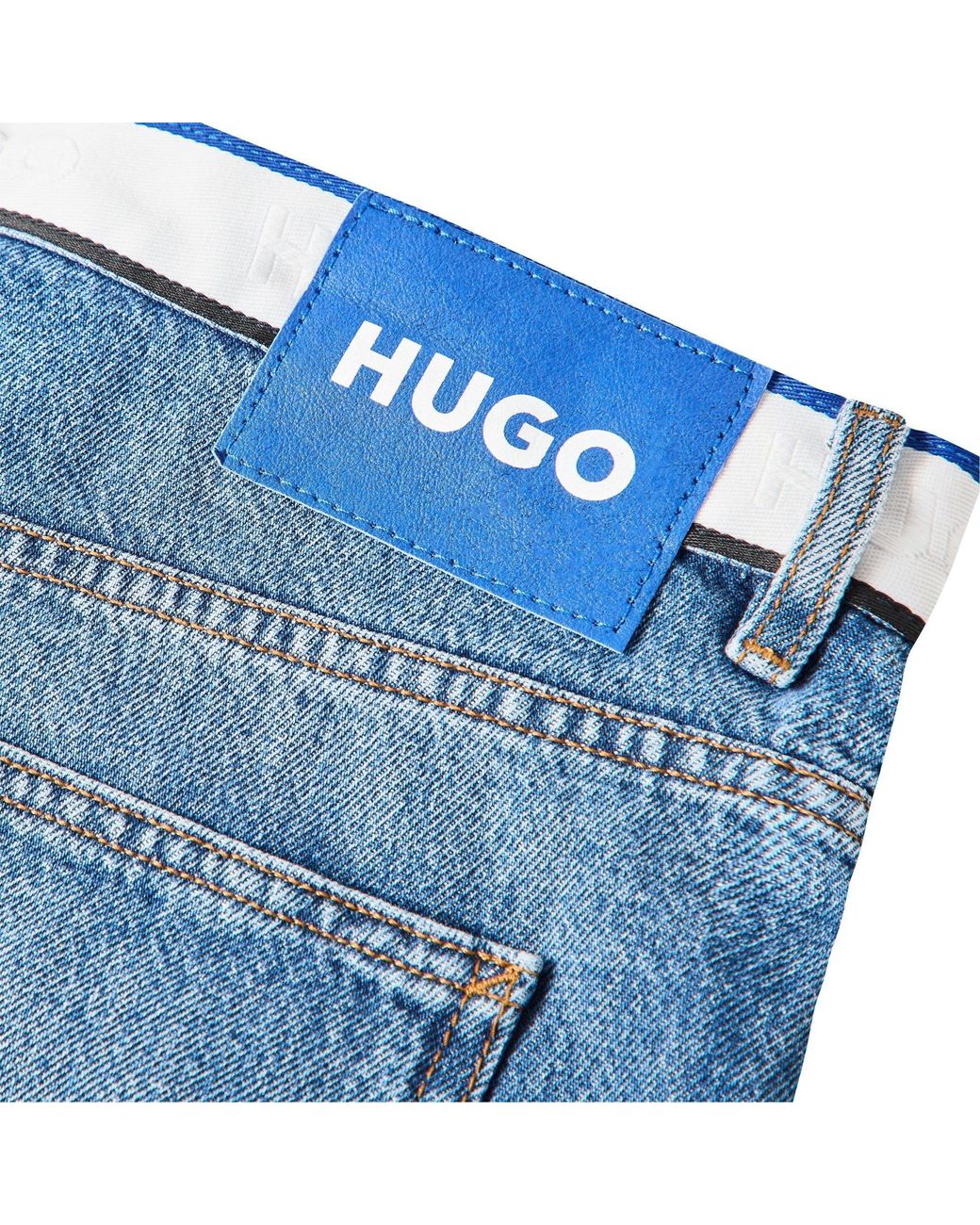 Boss Blue Straightleg Jeans for men