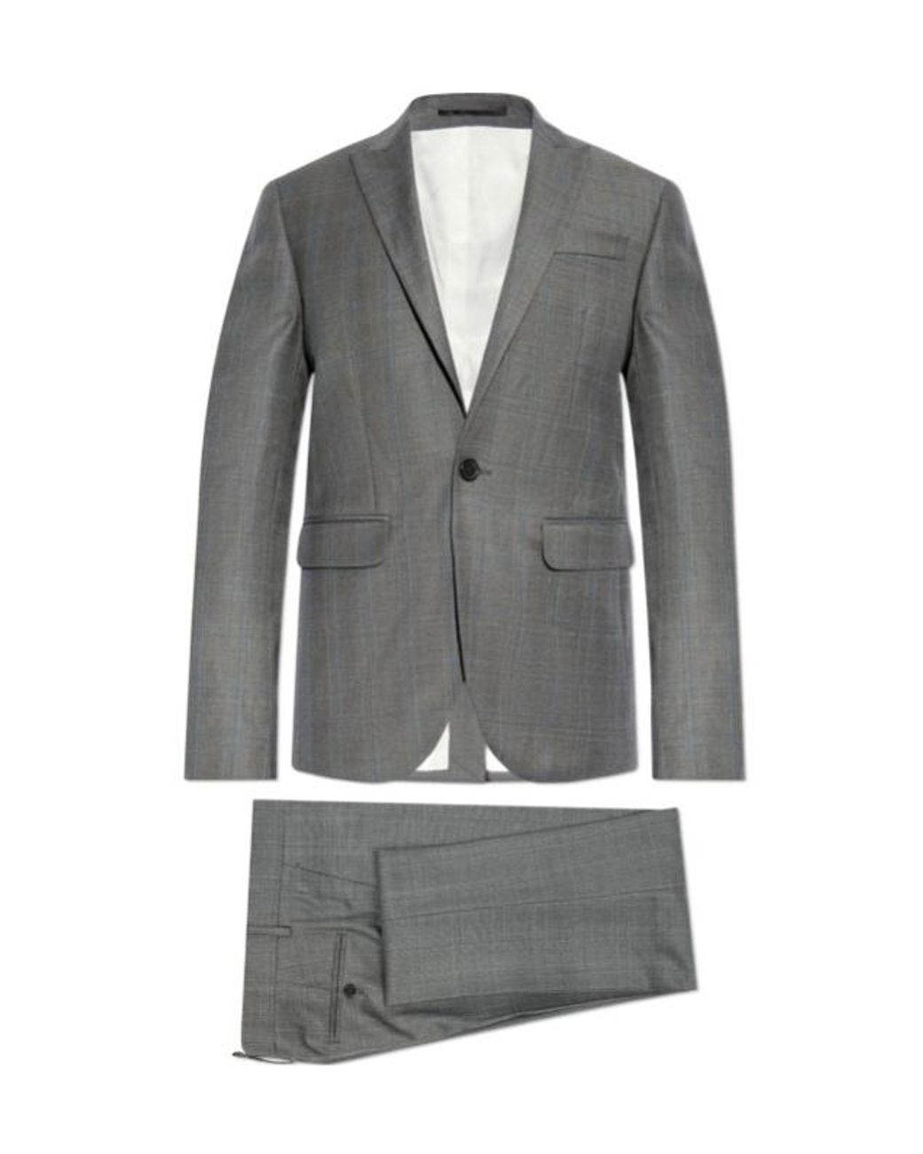 DSquared² Gray Single Breasted Two-Piece Tailored Suit for men