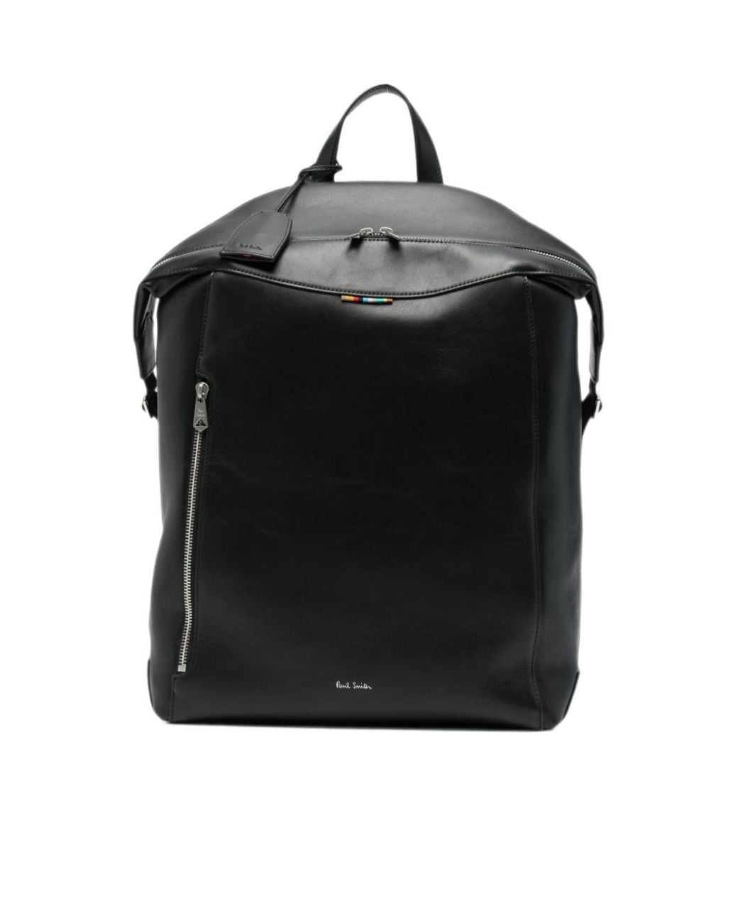 Paul Smith Black Top-Handle Backpack for men