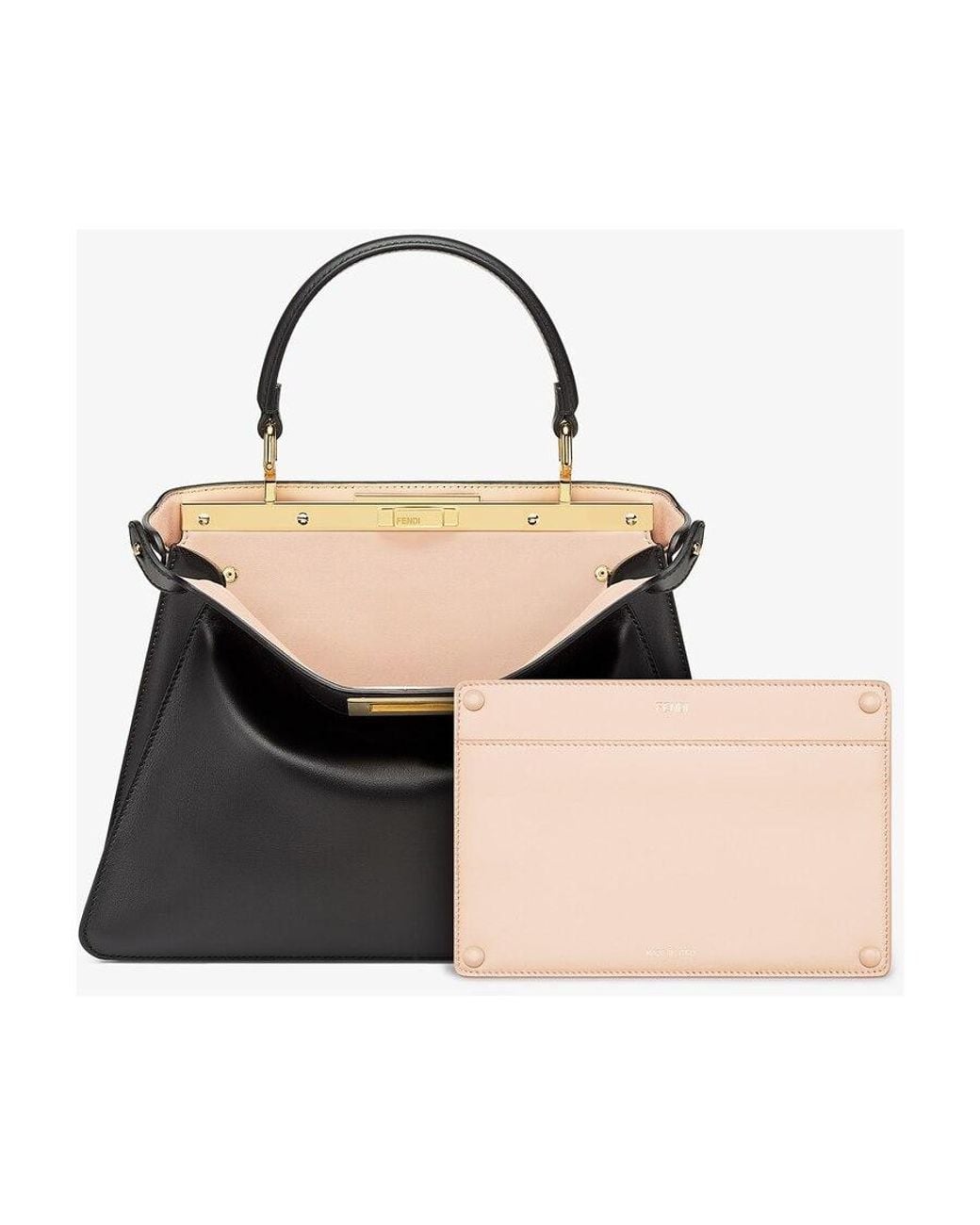 Fendi Black Calf Leather Bag