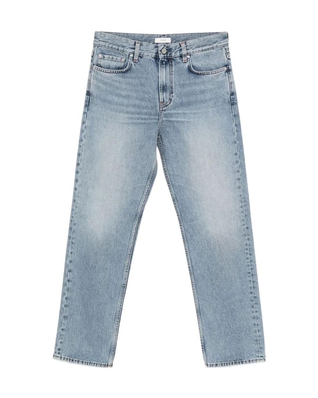 Totême Blue Jeans With Belt Loops