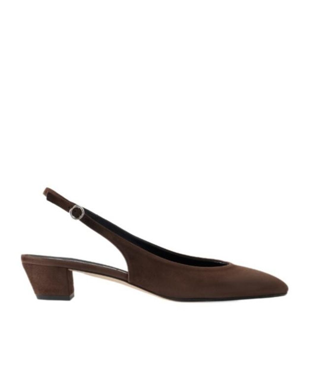 Aeyde Brown Suede Pumps
